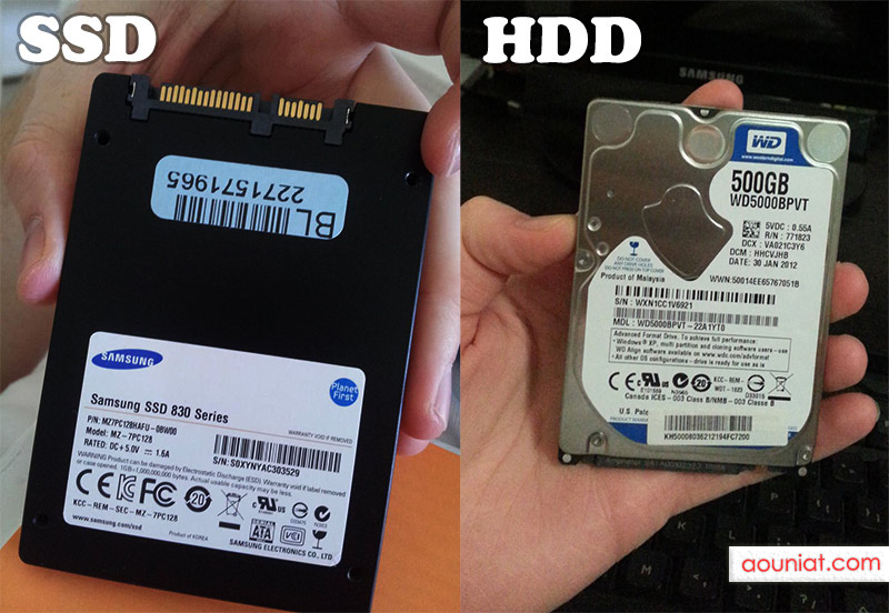 القرص الصلب و ال SSD